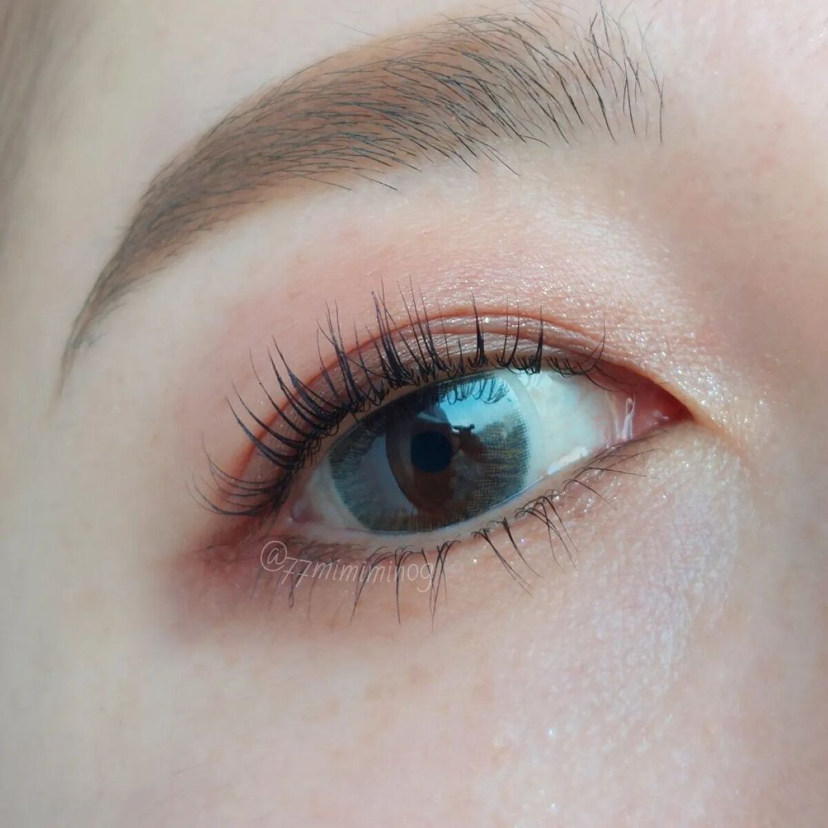 ピエナージュ ミミジェム マンスリー/PienAge/１ヶ月（１MONTH）カラコンを使ったクチコミ（2枚目）