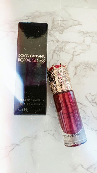 ロイヤルグロス シャインリッププランパー/DOLCE&GABBANA BEAUTY/口紅を使ったクチコミ（1枚目）