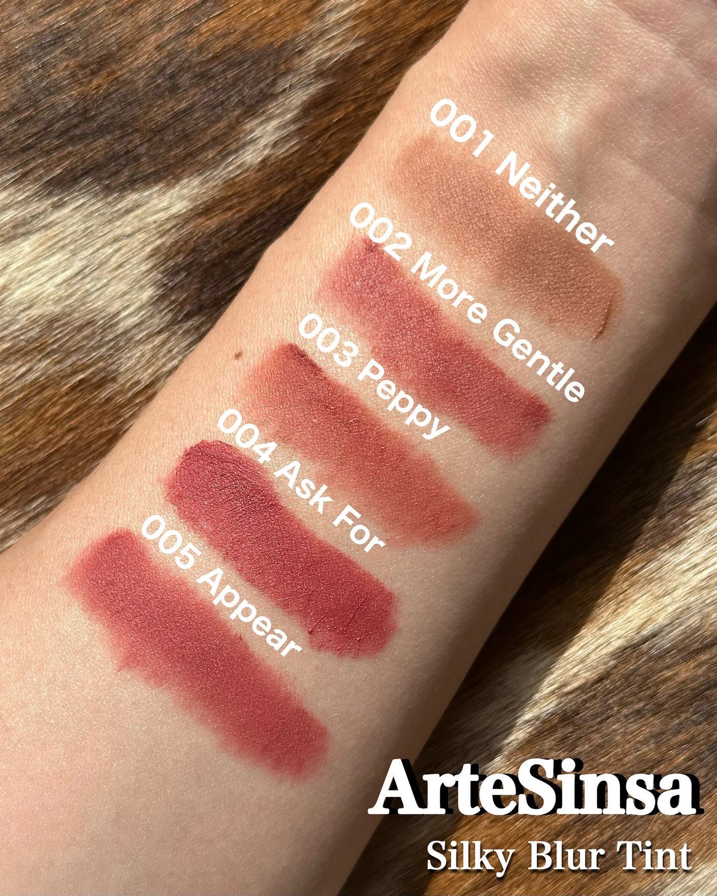 シルキーブラーティント/ArteSinsa/口紅を使ったクチコミ(2枚目)