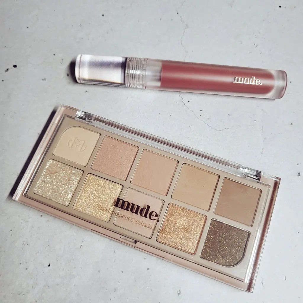 グラッセリップティント 06 モーヴモア/mude./リップティントを使ったクチコミ（1枚目）