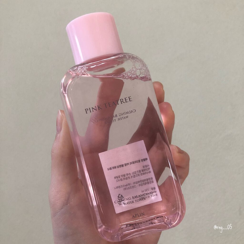 ピンクティーツリートナー/APLIN/化粧水を使ったクチコミ(1枚目)
