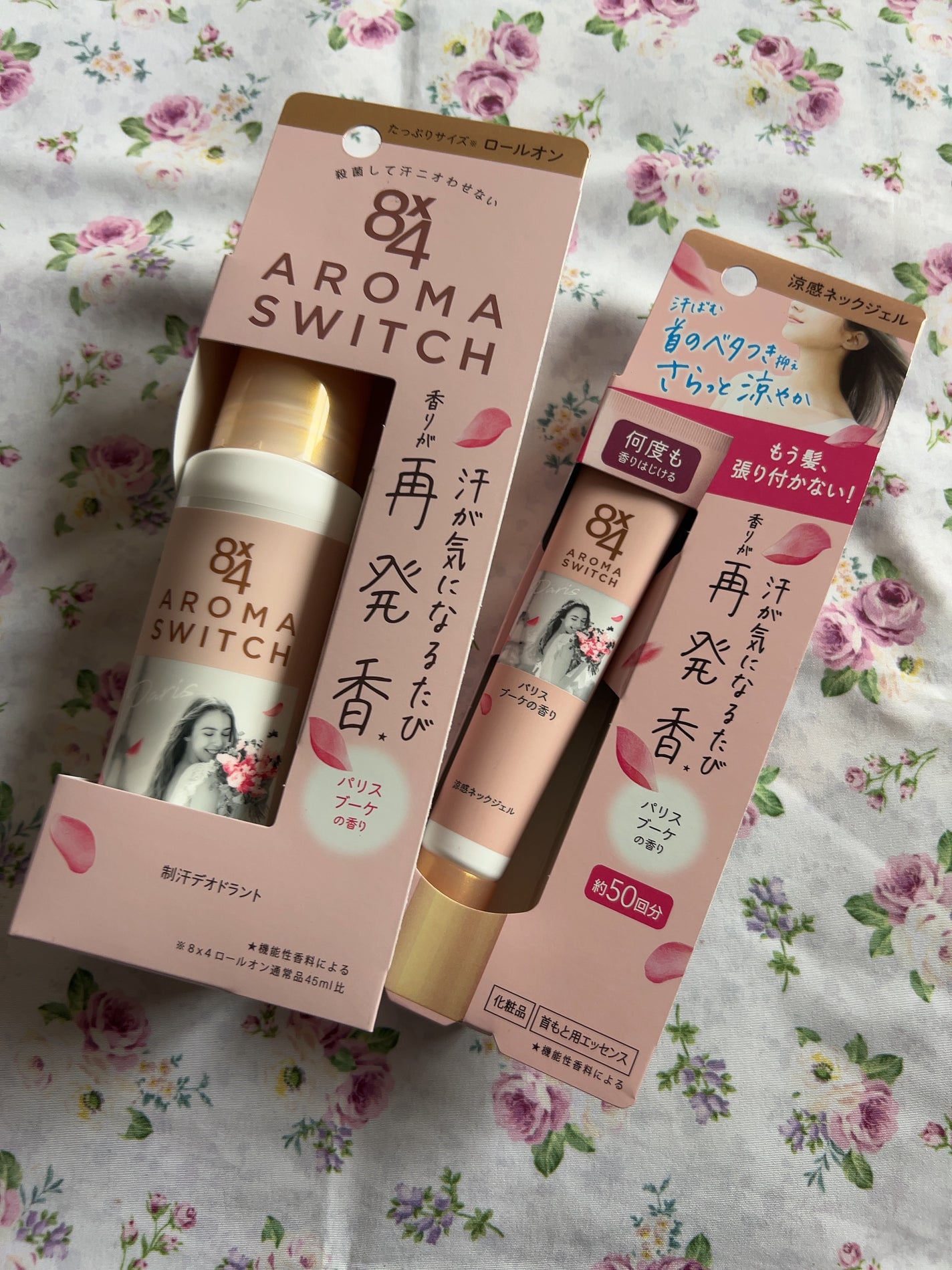 8x4 アロマスイッチ ロールオン パリスブーケの香り/8x4/デオドラント・制汗剤を使ったクチコミ(1枚目)