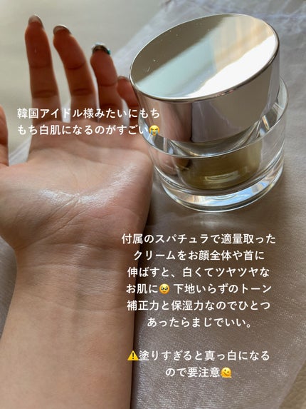 パワーブライトニング グルタチオンクリーム/Dr.Althea/フェイスクリームを使ったクチコミ(3枚目)