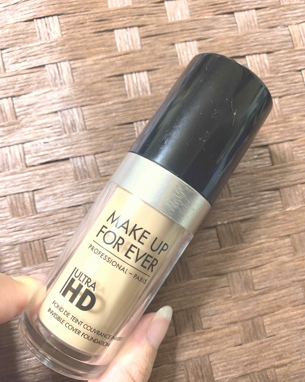 ウルトラHDファンデーション/MAKE UP FOR EVER/リキッドファンデーションを使ったクチコミ(1枚目)