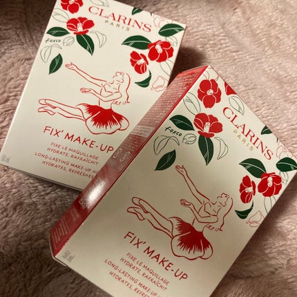 フィックス メイクアップ/CLARINS/ミスト状化粧水を使ったクチコミ(1枚目)