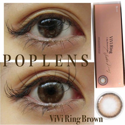 ViVi Ring 1day/OLENS/ワンデー(1DAY)カラコンを使ったクチコミ(2枚目)