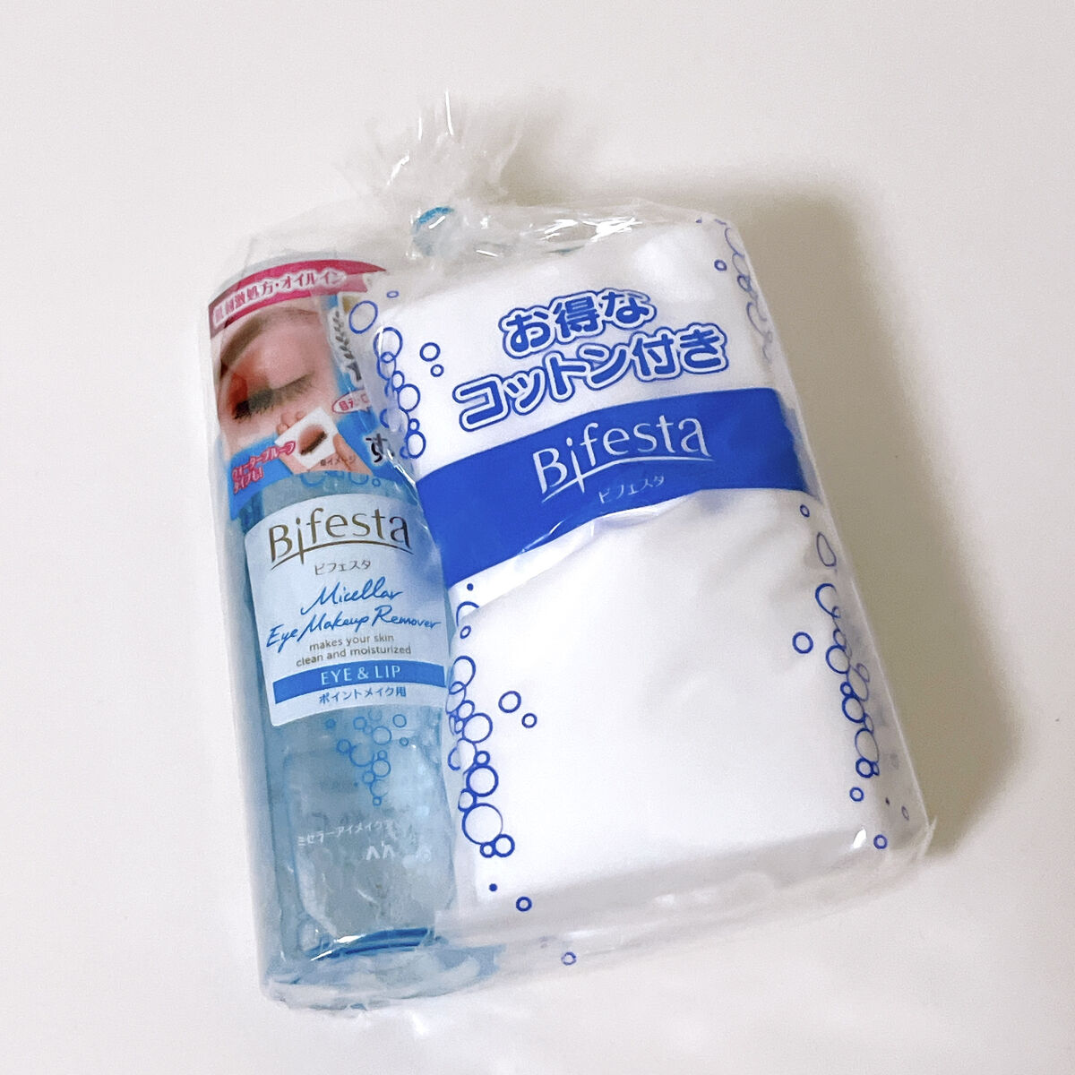 ミセラーアイメイクアップリムーバー/ビフェスタ/ポイントメイクリムーバーを使ったクチコミ（2枚目）
