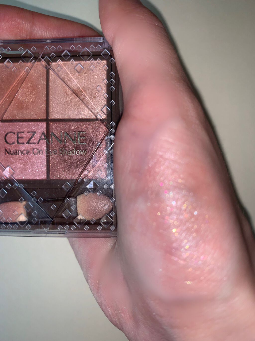 ニュアンスオンアイシャドウ/CEZANNE/アイシャドウパレットを使ったクチコミ（3枚目）