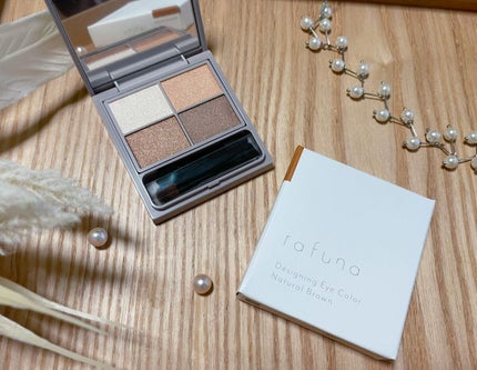 デザイニングアイカラー/rafuna/アイシャドウパレットを使ったクチコミ(1枚目)