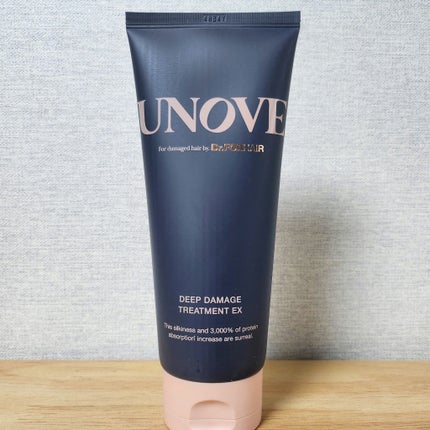 ディープダメージトリートメントEX/UNOVE/洗い流すヘアトリートメントを使ったクチコミ(1枚目)