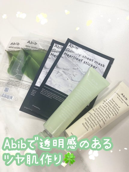 弱酸性pHシートマスク ドクダミフィット/Abib /シートマスク・パックを使ったクチコミ(1枚目)