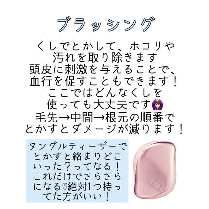 コンパクトスタイラー/TANGLE TEEZER/ヘアブラシを使ったクチコミ(3枚目)