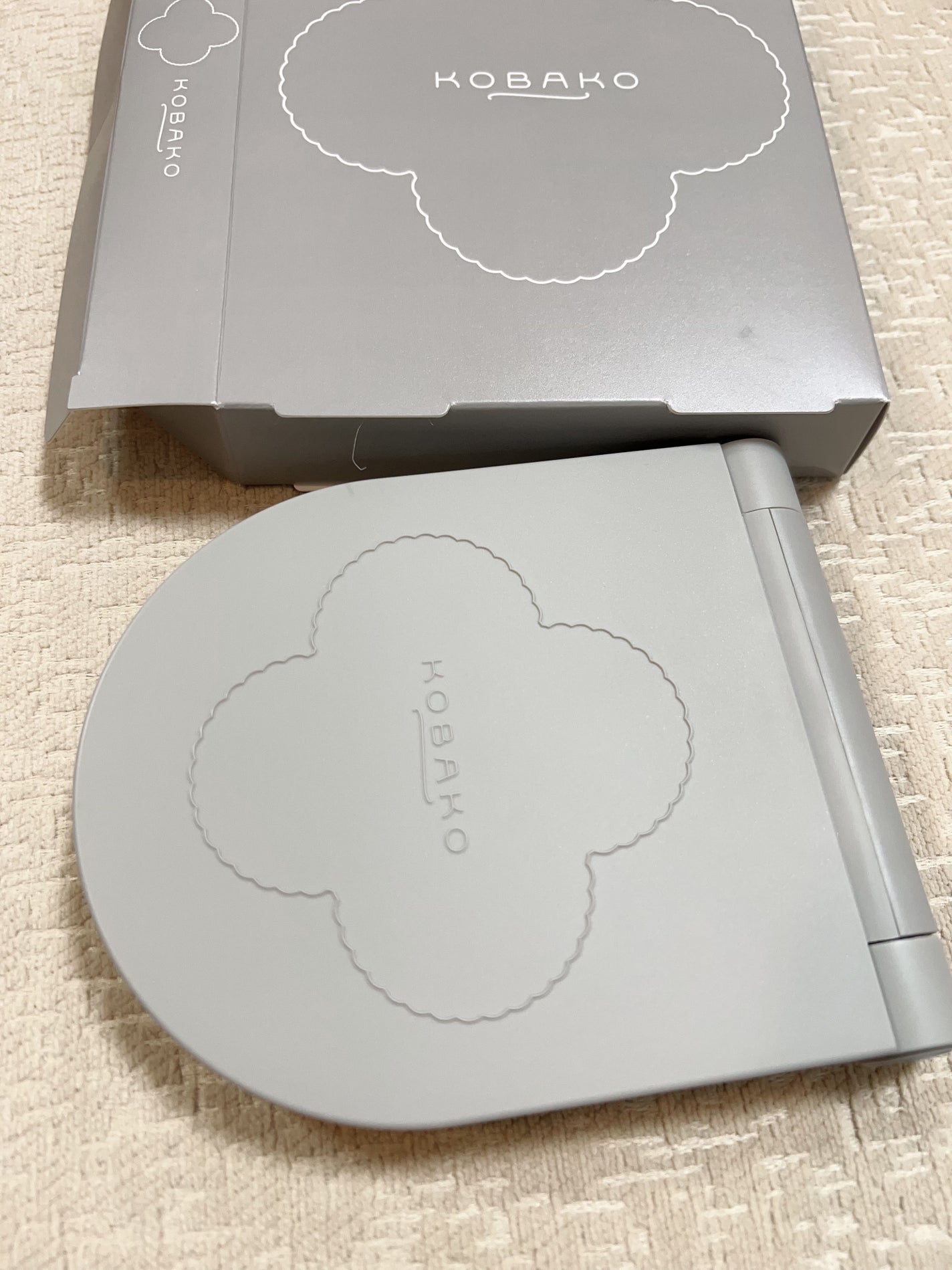 KOBAKO コスメティックミラー/貝印/その他化粧小物を使ったクチコミ(2枚目)