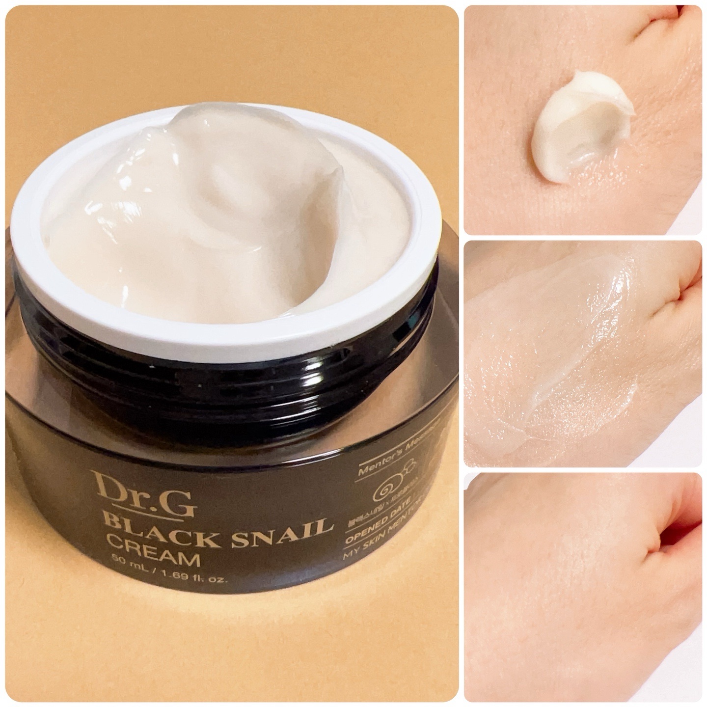 ブラックスネイル クリーム/Dr.G/フェイスクリームを使ったクチコミ（2枚目）