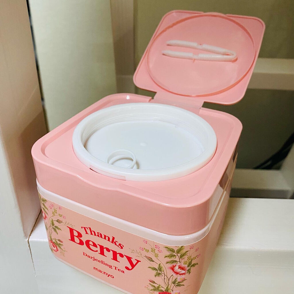 Thanks Berry ダージリンティー マスク/manyo/シートマスク・パックを使ったクチコミ（2枚目）