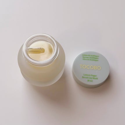 レモンシュガースクラブリップマスク/TOCOBO/リップスクラブを使ったクチコミ(6枚目)