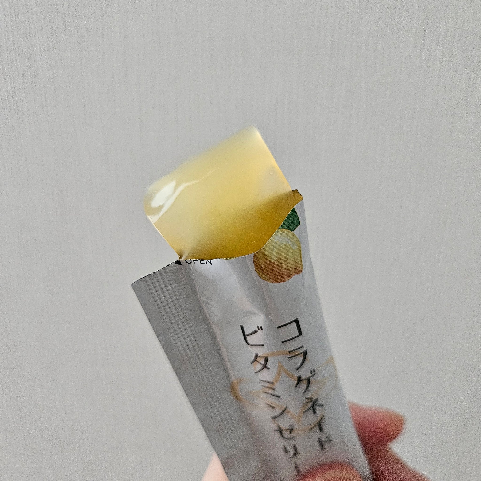 コラゲネイドビタミンゼリー（柚子レモン味）/新田ゼラチンダイレクト/美容サプリメントを使ったクチコミ（2枚目）