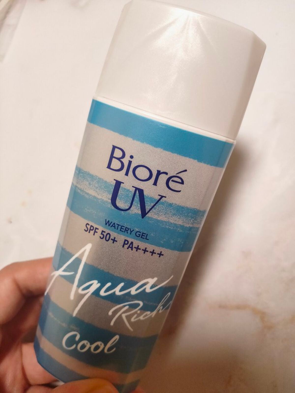 ビオレUV アクアリッチウォータリージェル /ビオレ/日焼け止め・UVケアを使ったクチコミ(4枚目)
