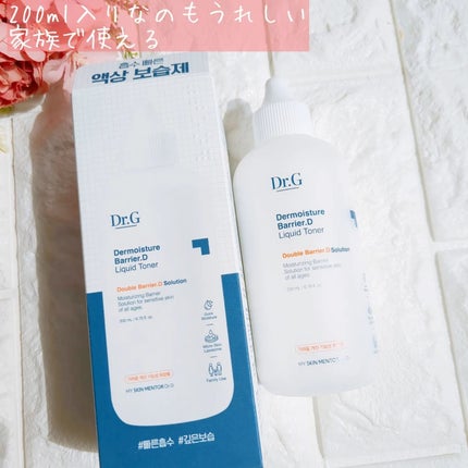 ザモイスチャーバリアDリキッドトナー/Dr.G/化粧水を使ったクチコミ(4枚目)