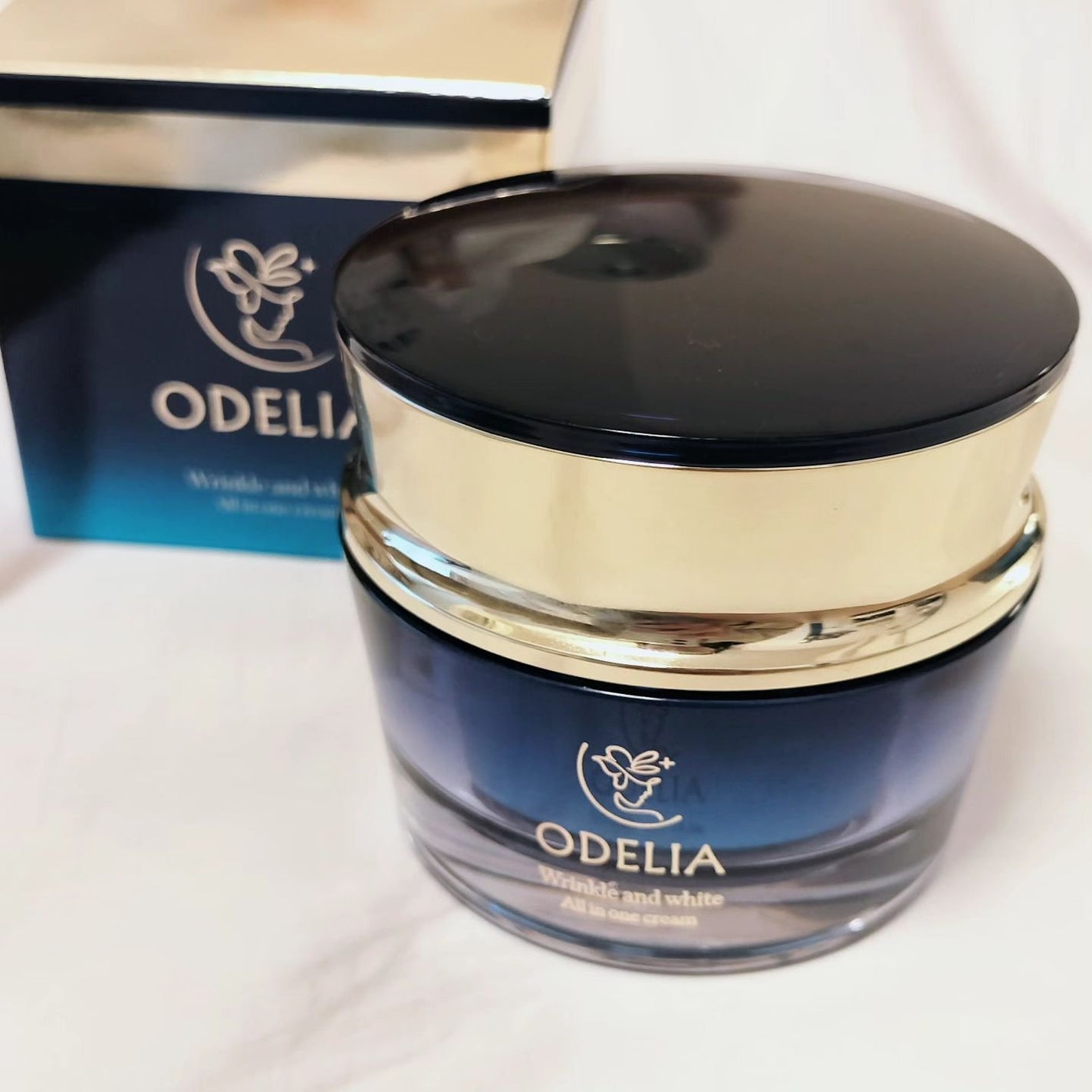 リンクル&ホワイト オールインワンクリーム/ODELIA/オールインワン化粧品を使ったクチコミ(1枚目)