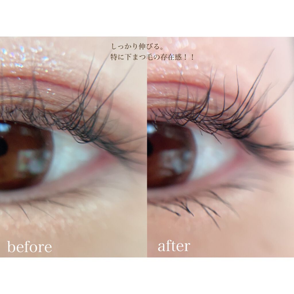 パーフェクトエクステンション マスカラ for カール/D-UP/マスカラを使ったクチコミ(3枚目)