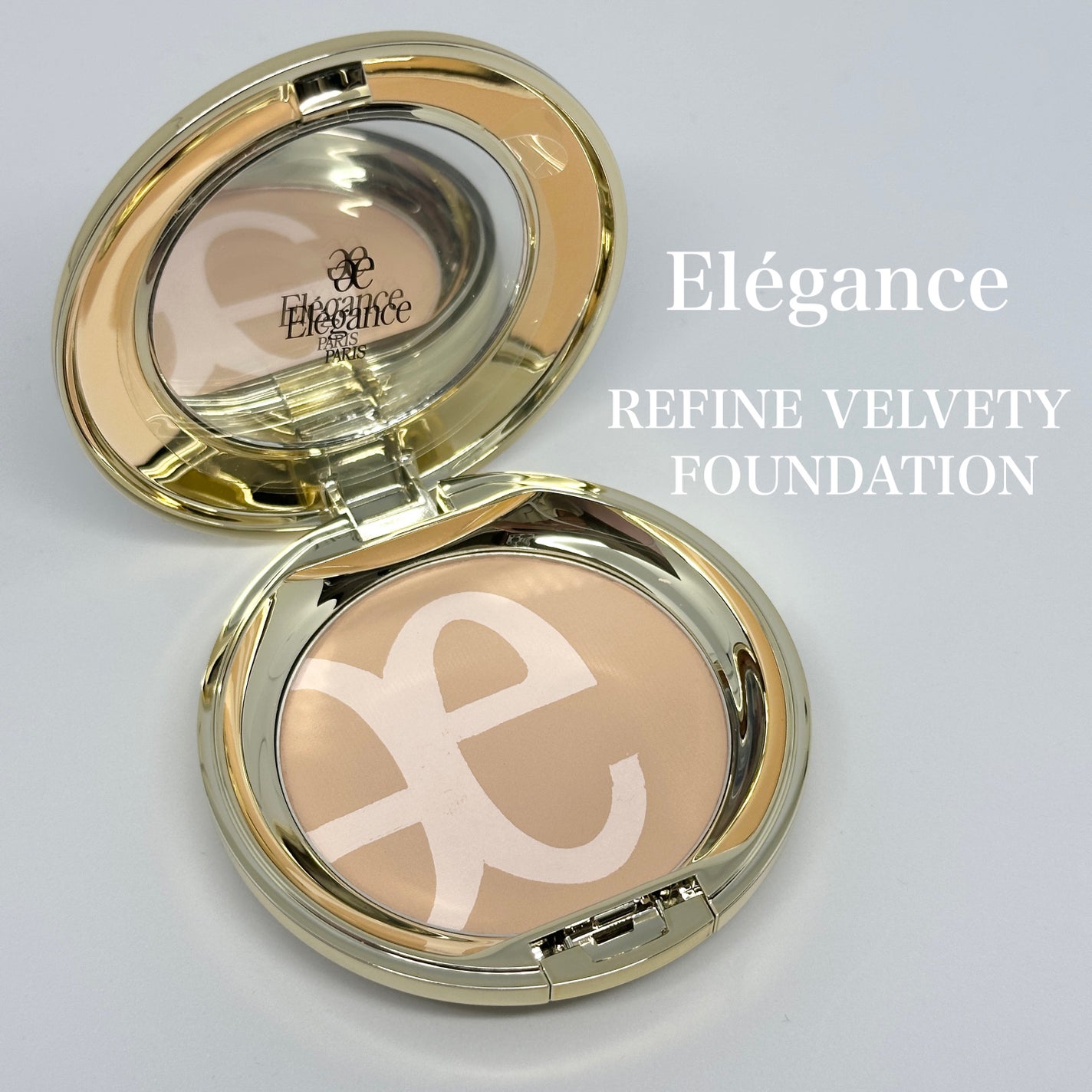 リファイン ヴェルヴェティ ファンデーション/Elégance/パウダーファンデーションを使ったクチコミ(1枚目)