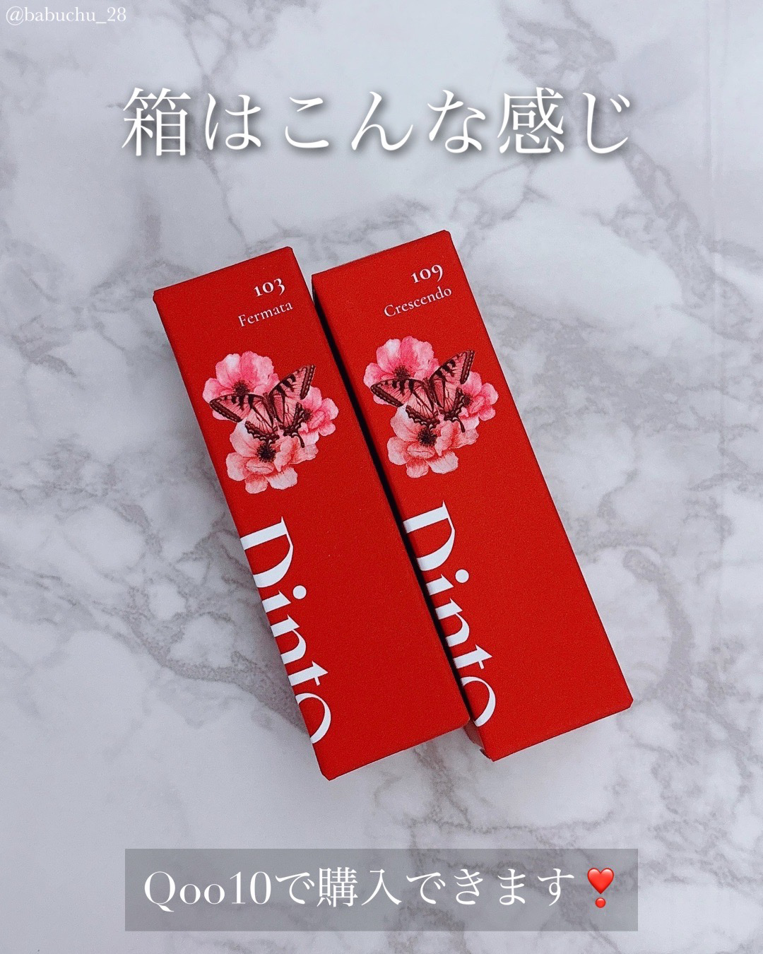 マダムバタフライコレクション ブラーニングリップベール/Dinto/口紅を使ったクチコミ（2枚目）