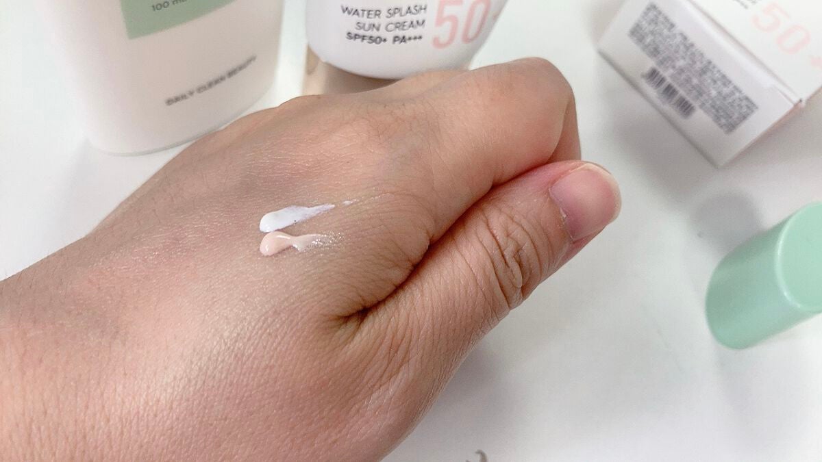 ウォータースプラッシュサンクリーム/espoir/日焼け止め・UVケアを使ったクチコミ(2枚目)