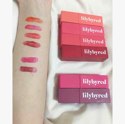 ブラッディライアー コーティングティント/lilybyred/リップティントを使ったクチコミ(2枚目)