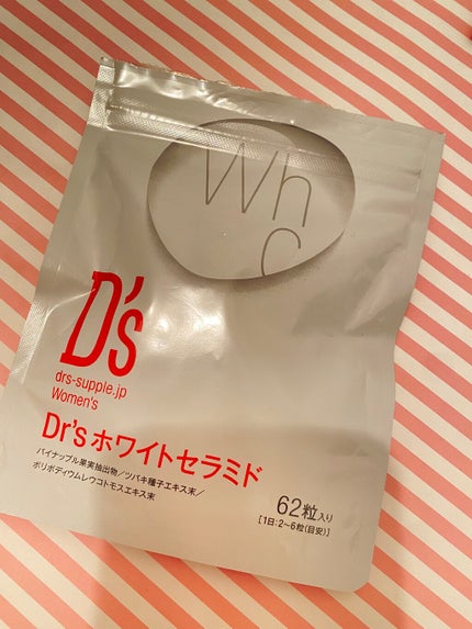 ドクターズサプリ Dr'sホワイトセラミド/ドクターズサプリ/美容サプリメントを使ったクチコミ(1枚目)