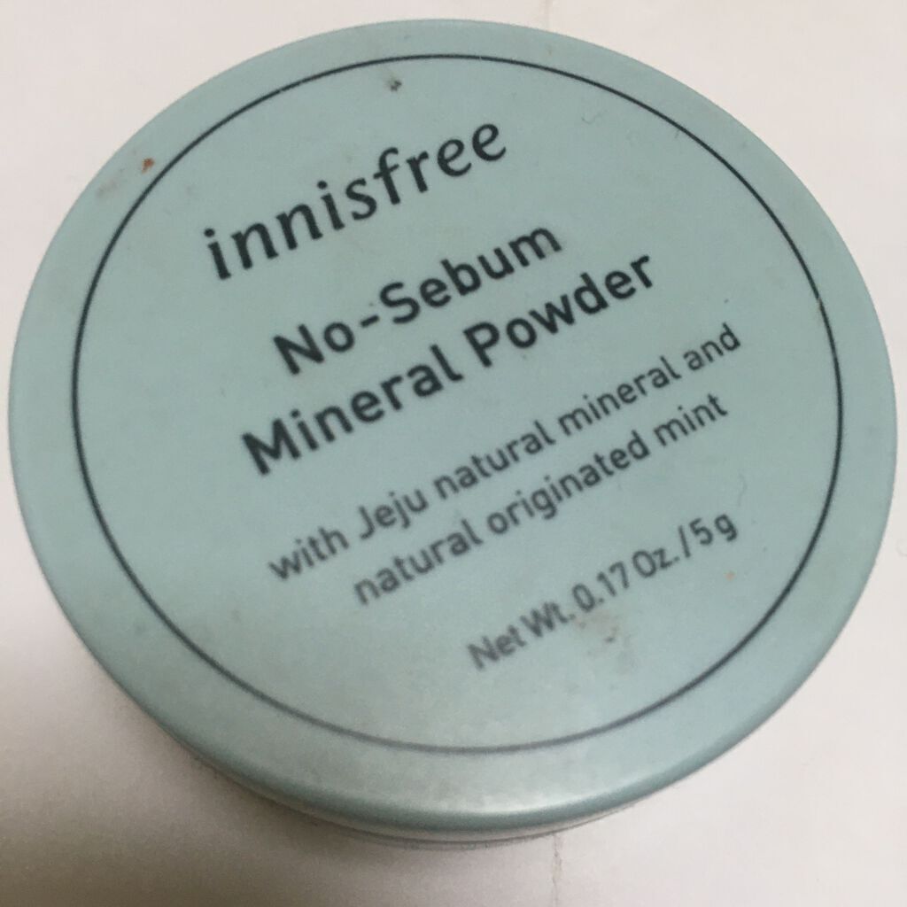ノーセバム ミネラルパウダー/innisfree/ルースパウダーを使ったクチコミ(1枚目)