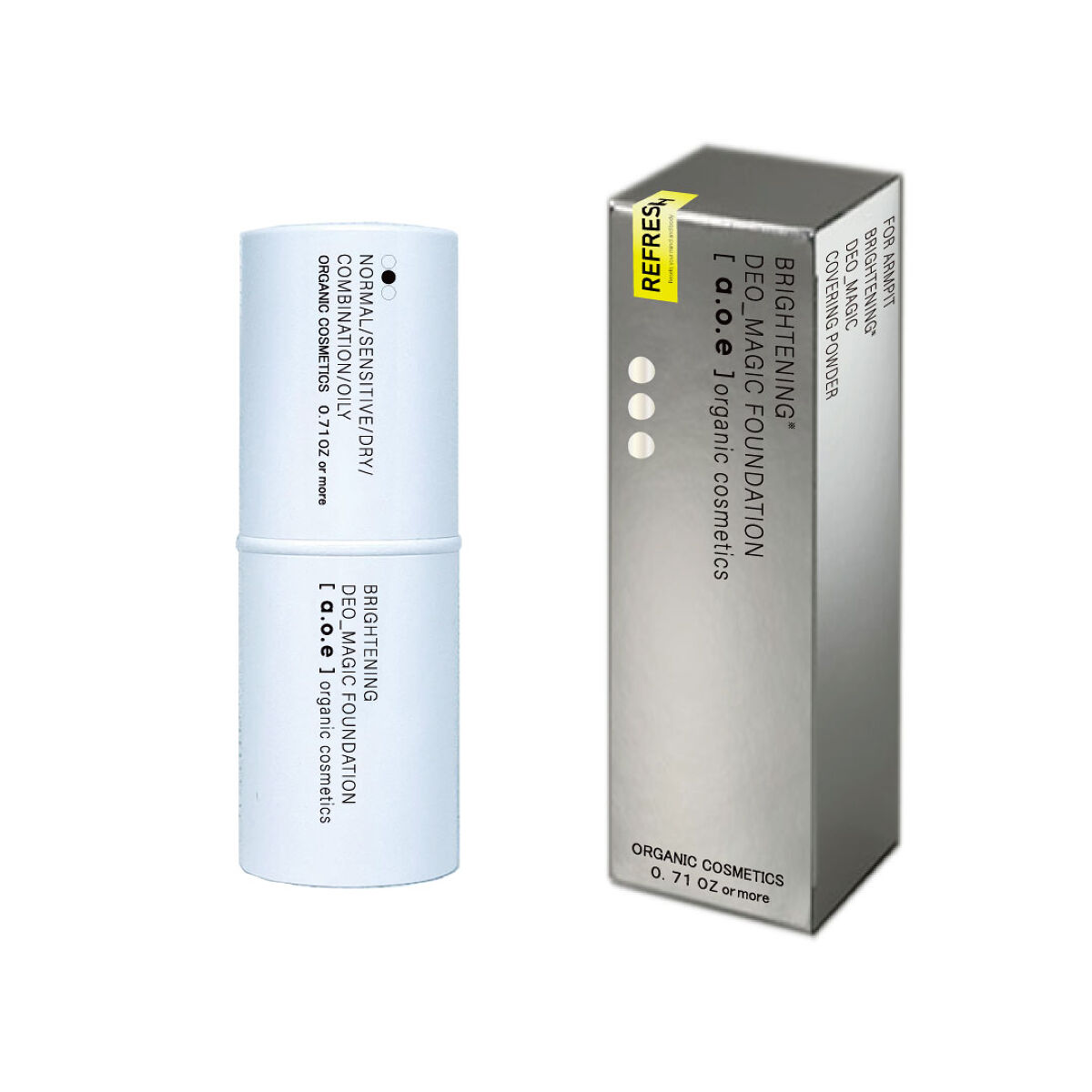 a.o.e organiccosmetics DEO_MAGIC FOUNDATION(REFRESH）