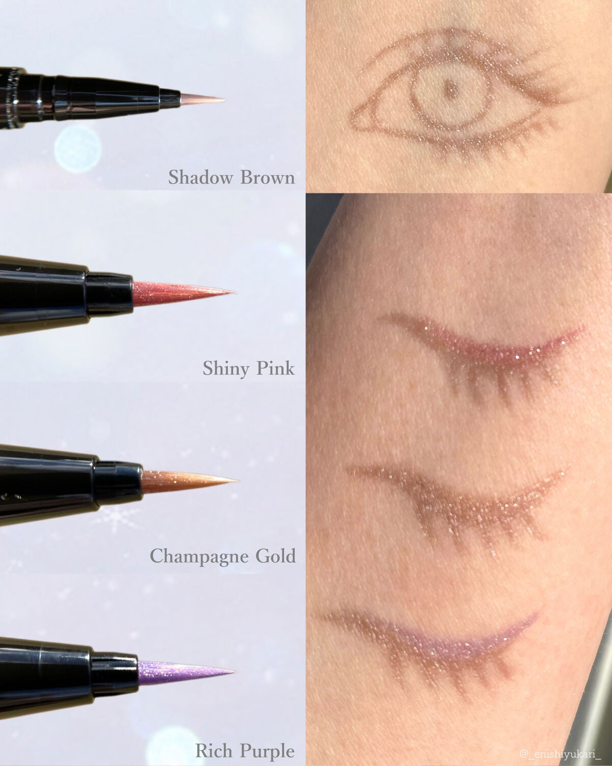 デュアルエンドライナー/LUMIURGLAS/リキッドアイライナーを使ったクチコミ(4枚目)