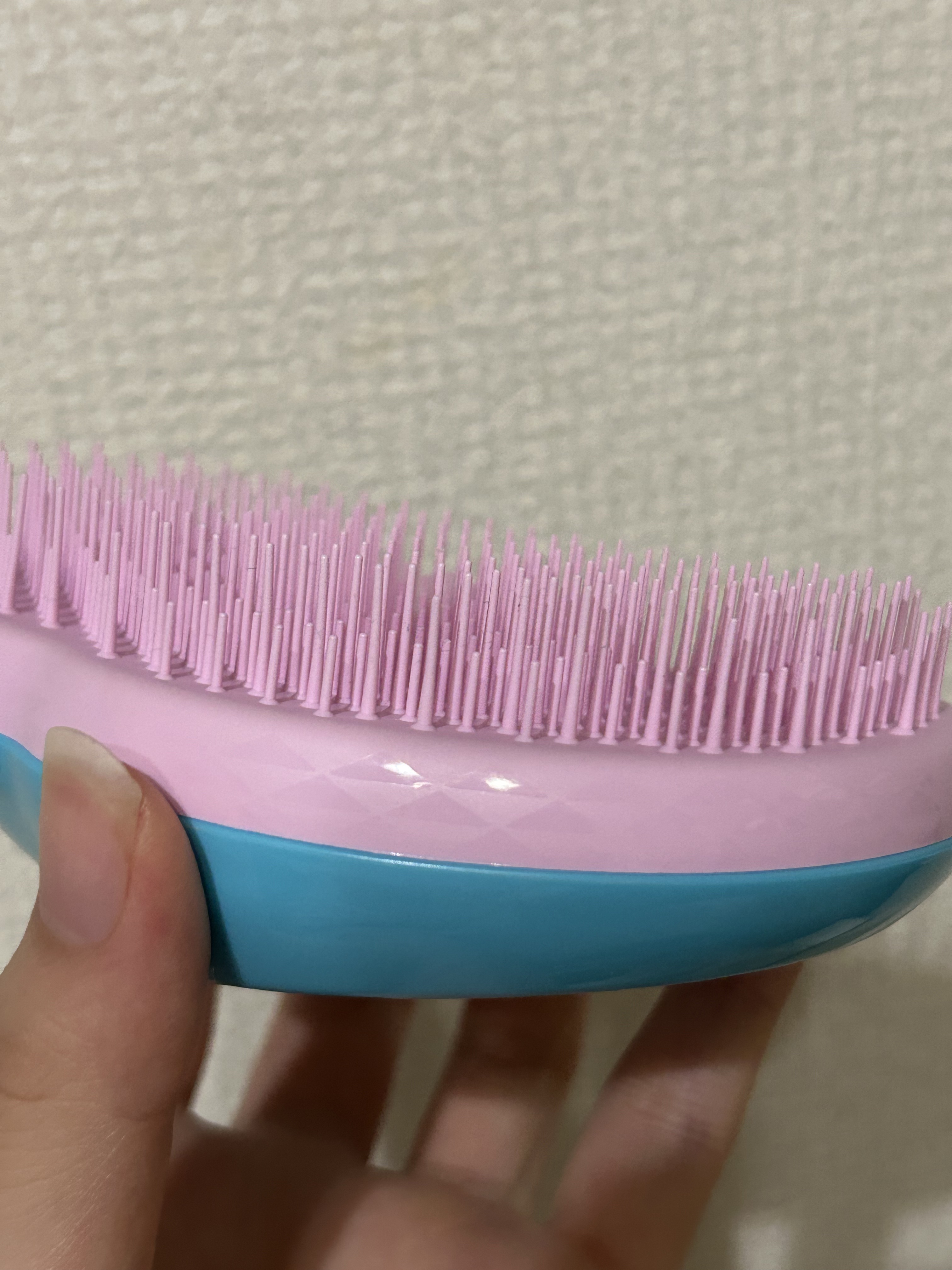 ザ・オリジナル ノーマル ターコイズピンク/TANGLE TEEZER/ヘアブラシを使ったクチコミ（3枚目）
