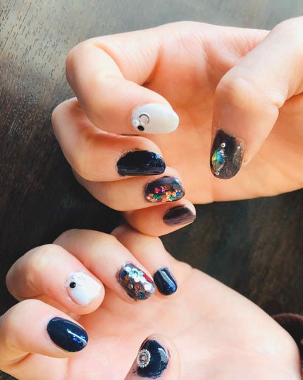 ITGグリッターネイル/DAISO/マニキュアを使ったクチコミ(1枚目)