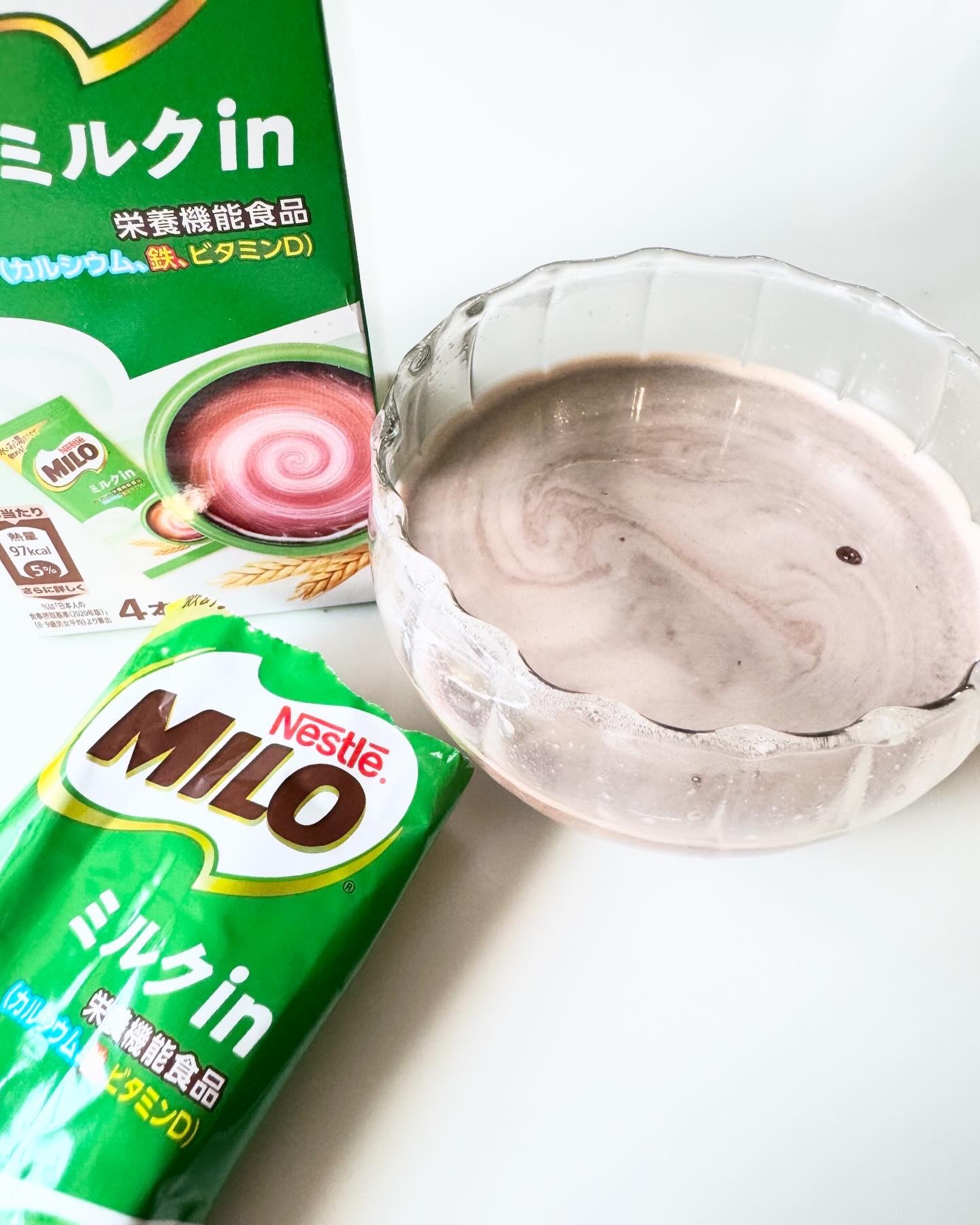 ネスレ ミロ ミルクin スティック/Nestle/ドリンクを使ったクチコミ（2枚目）