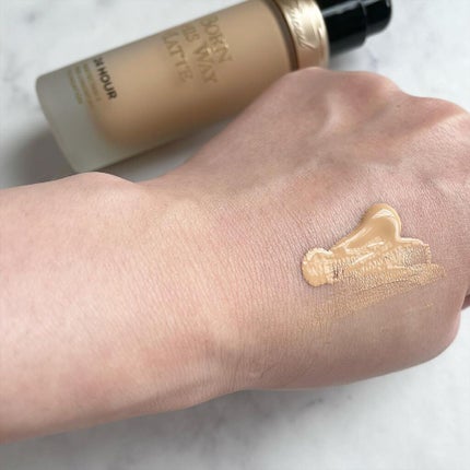 ボーン ディス ウェイ アンディテクタブル 24H マット ファンデーション/Too Faced/リキッドファンデーションを使ったクチコミ(4枚目)