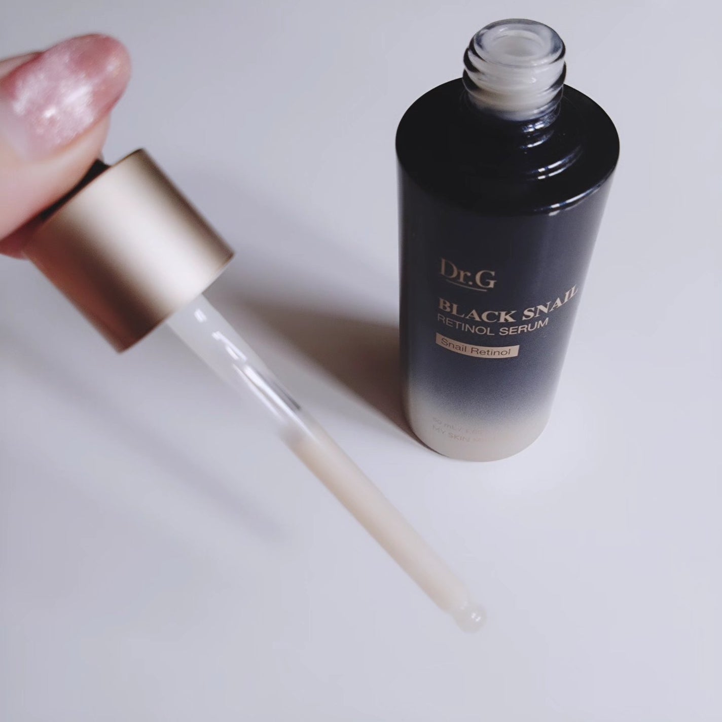 ブラックスネイルレチノールセラム/Dr.G/美容液を使ったクチコミ(2枚目)