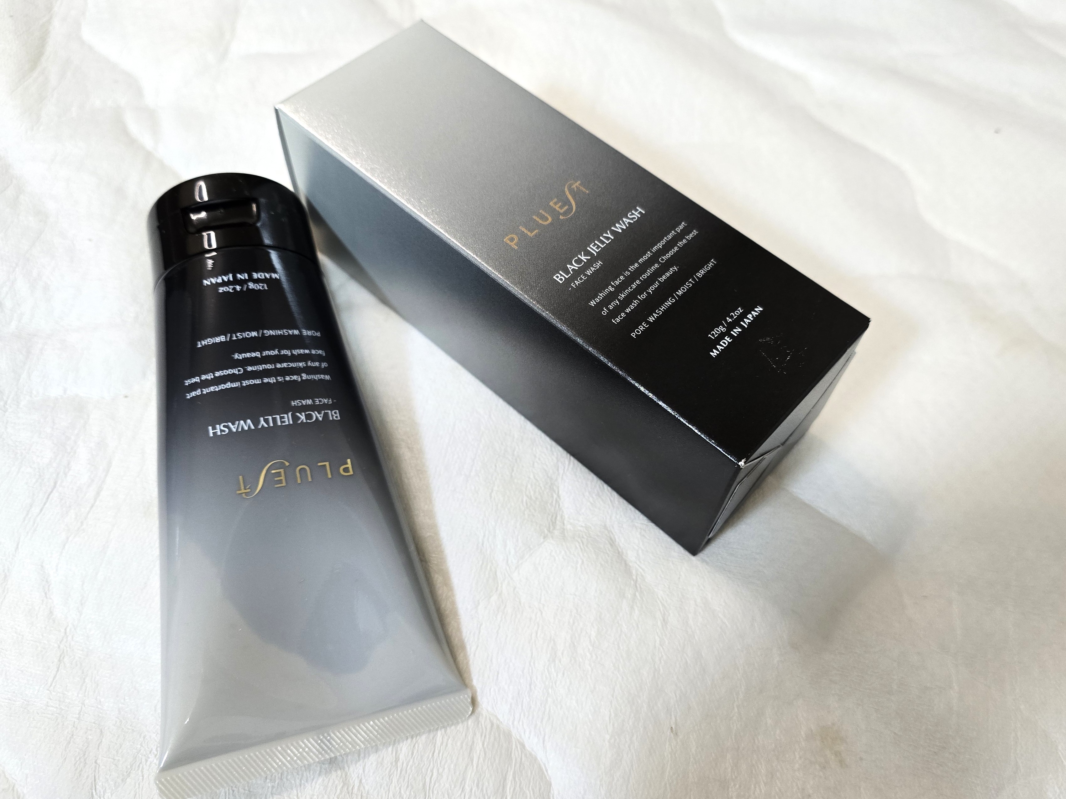 BLACK JELLY WASH（ブラックジェリーウォッシュ）/PLUEST/その他洗顔料を使ったクチコミ（2枚目）