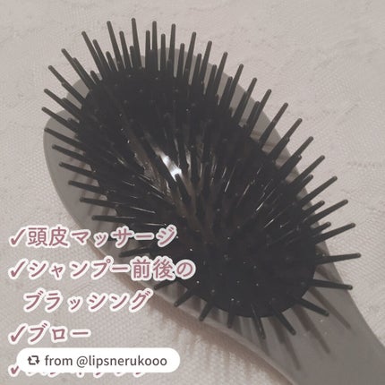 Nyarming ねこのポリヘアブラシ/貝印/ヘアブラシを使ったクチコミ(3枚目)