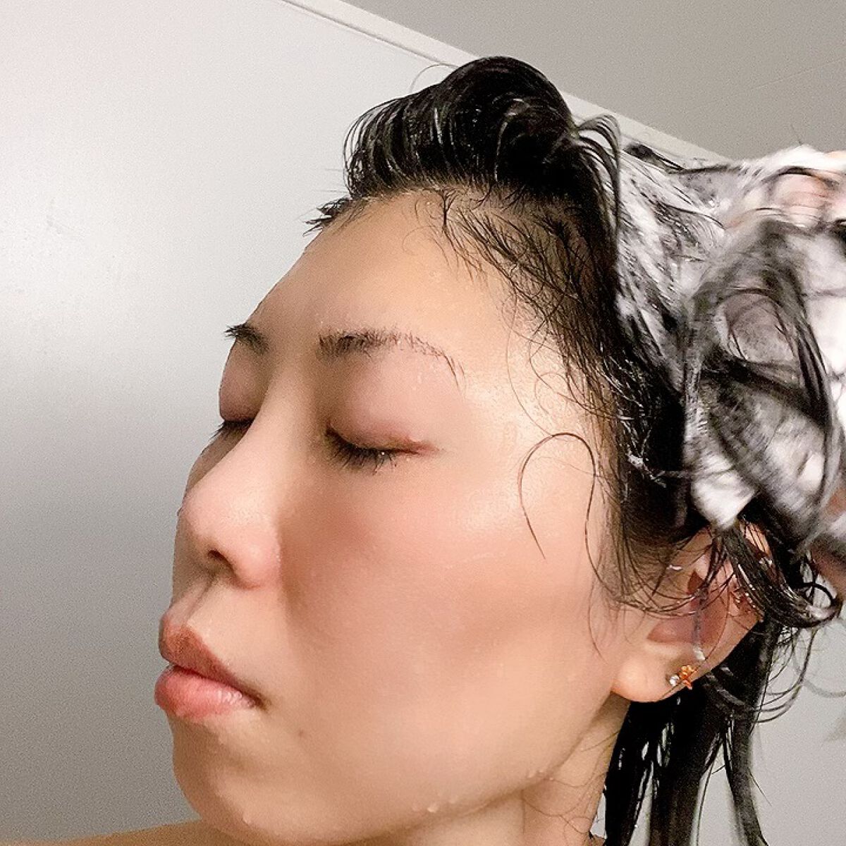 ハイドロ＆リペア ジェントル シャンプー／ヘアトリートメント シャンプー本体 450ml/AHALO HONEY/市販シャンプーを使ったクチコミ（2枚目）