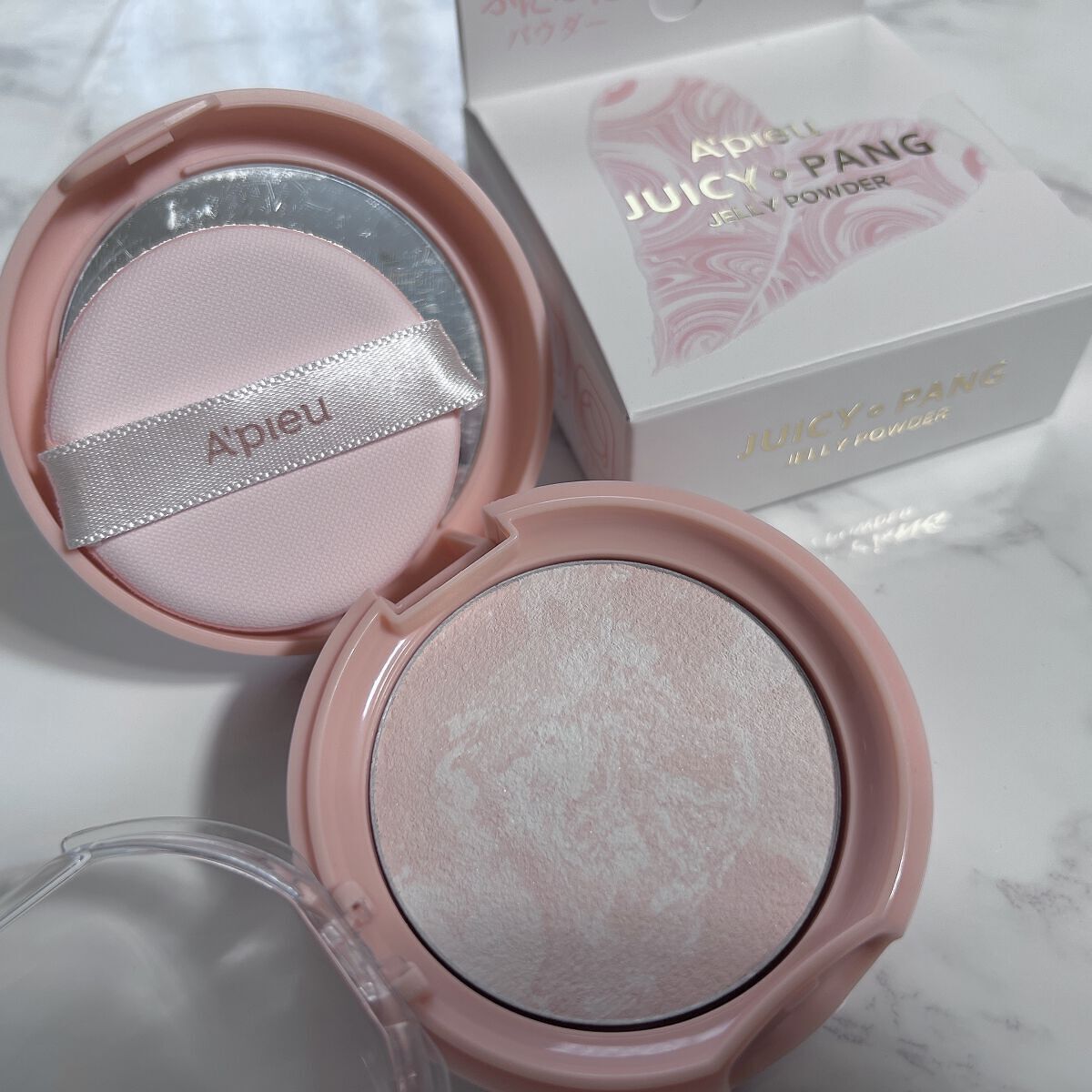 アピュー ジューシーパン ジェリーパウダー/A’pieu/プレストパウダーを使ったクチコミ（2枚目）