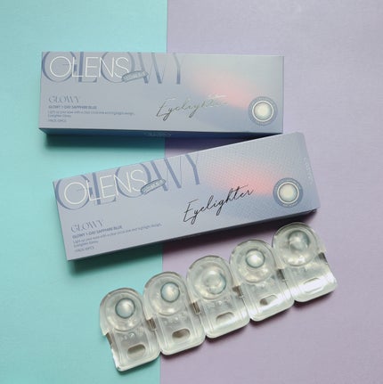 Glowy 1day/OLENS/ワンデー(1DAY)カラコンを使ったクチコミ(2枚目)