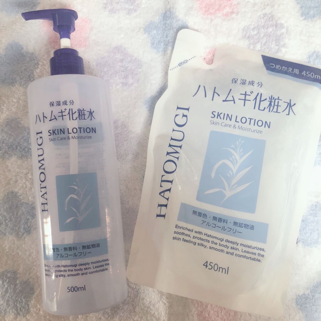 ハトムギ化粧水 スキンローション/プライムビューティー/化粧水を使ったクチコミ（3枚目）