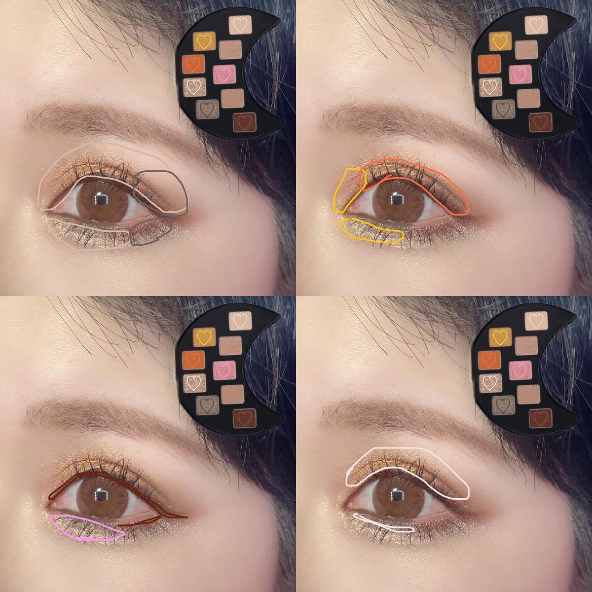 ムーン クライシス アイパレット/shu uemura/アイシャドウパレットを使ったクチコミ(7枚目)