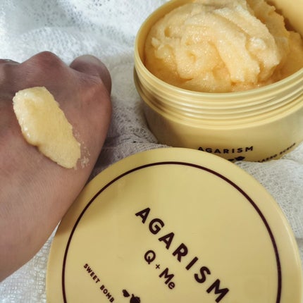 Q+Me スウィートボムタラソスクラブレモンティーの香り/AGARISM/バスト・ヒップケアを使ったクチコミ(3枚目)