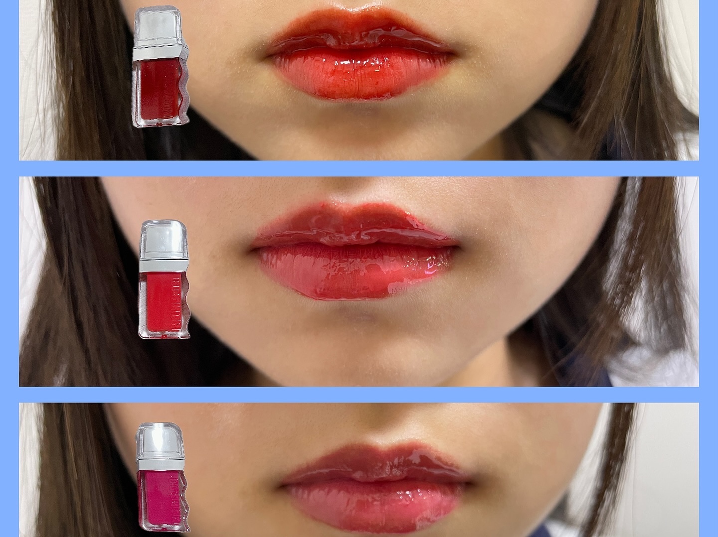 フローウェーブティント 07 カインド(Kind)/COSNORI/リップティントを使ったクチコミ（2枚目）