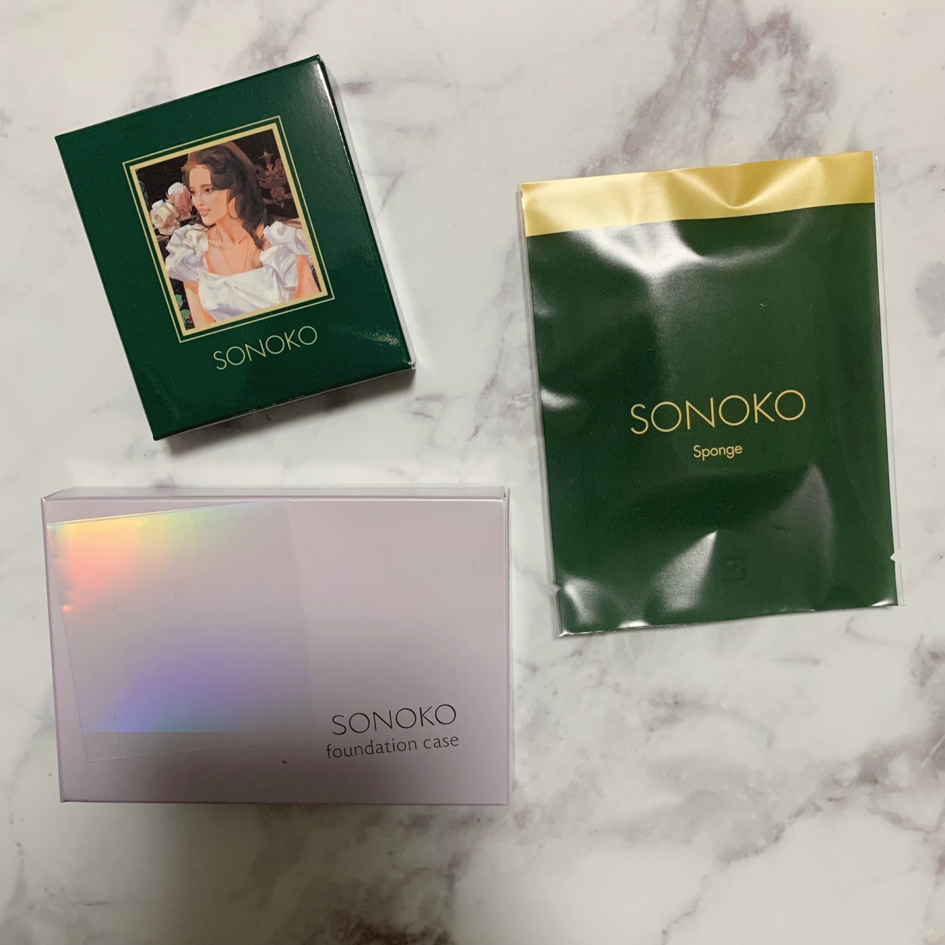 SONOKO SONOKO ファンデーション しっとりタイプのクチコミ「🕊SONOKO
🌿SONOKO ファンデーション しっとりタイプ
　　クリーミィファンデーショ.....」（1枚目）