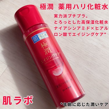 極潤 薬用ハリ化粧水【医薬部外品】/肌ラボ/化粧水を使ったクチコミ（1枚目）