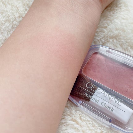 ナチュラル チークN/CEZANNE/パウダーチークを使ったクチコミ(5枚目)